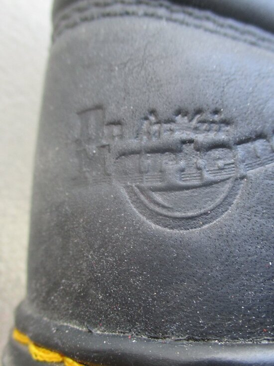DR Martens Industrial Steel Toe Oxfords Shoe Sz8 main image 9